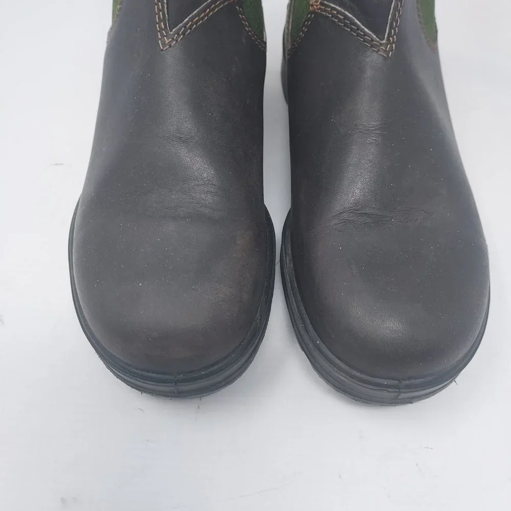 Blundstone Chelsea Brown Green Boot - Picture 7 of 7